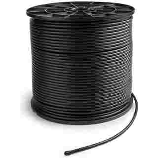 Rg6 Cable 64 Braid Black Dstv Approved 300M