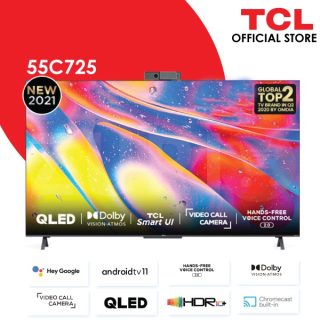 Tcl C725 55 Inch Qled 4K Android Tv | 0720548999