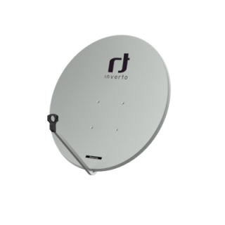 120 cm steel Ku off-set dish antenna with easy-fit arm