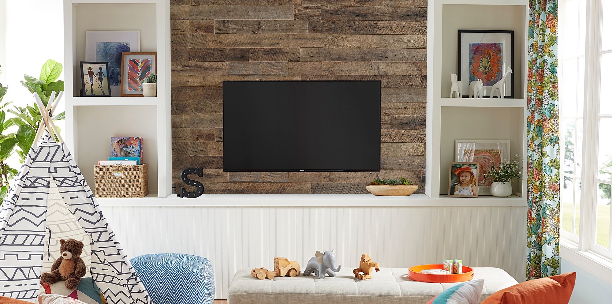 What Would Joanna Do? How To Mount Your Tv On Shiplap Kenya
