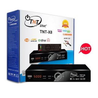 TNTSTAR TNT-X8 popular in Africa country DVB T2+S2+C COMBO receiver satellite TV receiver