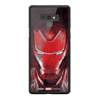 Marvel Red Ironman face Samsung Note 9 Cover