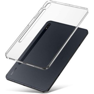 Amerteer Protective Case Cover for Samsung Galaxy Tab S7+/ Tab S7 Plus 12.4inch Clear