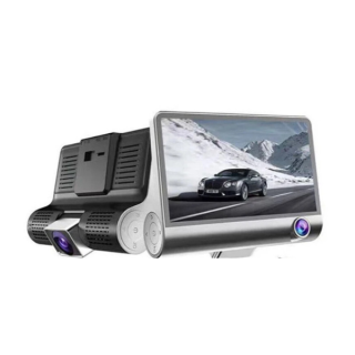 4" Screen Car Dash Camera with 3 cameras, night vision