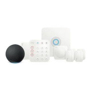 Alarm Security Kit, 8-Piece with Echo Dot
