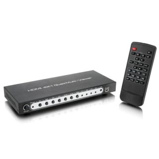 HDMI 4?1 Quad Multi-viewer with Seamless Switcher
