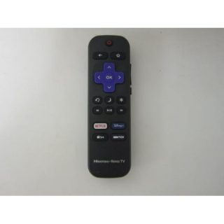 Hisense 58R6E3  Netflix Disney+ AppleTV+ HBOMAX Roku Remote 3226001217-NEW