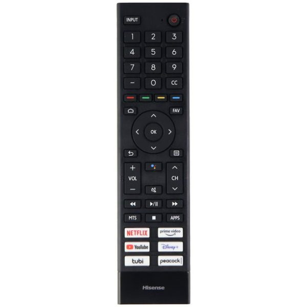 Hisense Remote Control (Erf3J80H) With Netflix/Prime/Youtube/(Disney+) Grade A (Used)