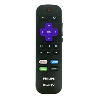 New Original Remote Control 101018E0016 For Philips Roku Tv 40Pfl4662 50Pfl4962 | 0720548999
