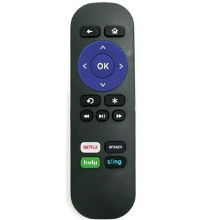 New Replaced Remote Control Compatible With Roku Expresscompatible With Roku Premiere With Amazon Hulu Sling Netflix Key | 0720548999