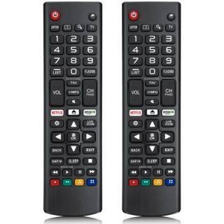 Pack Of 2 Bn68 Universal Remote Control For Lg Tv Remote Compatible With All Models For Lg Brand | 0720548999