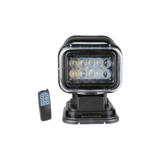 Rotating 50W Cree Led Search Light Remote Control Spot Work Light For Hummer Jeep And Other Off-road Vehicles or Trucks Boat