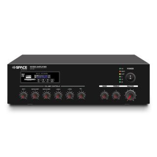 SpaceAudio Mixer Amplifier with MP3/FM/BT ? 60W (SPA-60)