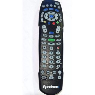 Spectrum, Time Warner Cable Box Remote Control RC 122 Universal Remote Control Compatible with Time Warner, Brighthouse and Charter cable boxes