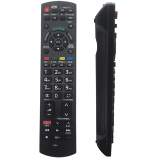 Universal Remote Control for Panasonic TV Remote Control Works for All Panasonic Plasma Viera HDTV 3D LCD LED TV - No Program Needed