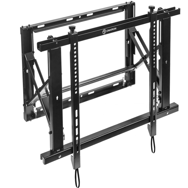 Video Wall Mount Solution For 40&Quot; To 70-Inch Screens Pop Out Onkron Pro7M, Black