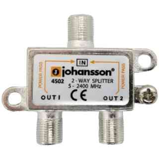 Ref. 4502 - Wideband 2 way splitter  - Johansson