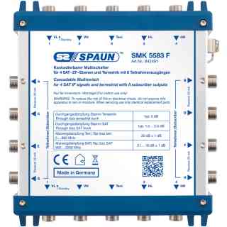 Spaun Cascadable Multiswitch (passive) ?
  5-in / 8-out Kenya
