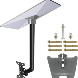 25inch starlink gen 3 pipe adapter long pole mount adapter mounting kit compatible with starlink standard dish v3 kickstand dishy v3 roof mount | +254720548999