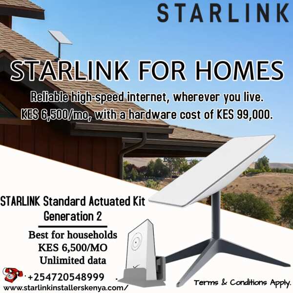   Starlink™ Standard Actuated Kit  - Activation and Configuration, Guinea