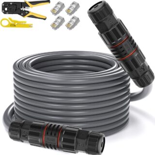 75ft starlink cable extension repair kit starlink replacement cable extend original 50ft cable to 125ft ip68 waterproof supports 1200m protocol adopts pure copper data transmission | +254720548999