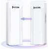 Gigabit Wireless Bridge, 5.8GHz 5KM Point
  to Point WiFi Bridge Outdoor| with 100Mbps/1000Mbps LAN Port| Plug &
  Play| Ideal for Outdoor Use for Shop, Barn, Garage,Farm, etc |16 dBi
  Antenna|2-Pack