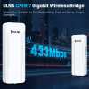 Gigabit Wireless Bridge, 5.8GHz 5KM Point
  to Point WiFi Bridge Outdoor| with 100Mbps/1000Mbps LAN Port| Plug &
  Play| Ideal for Outdoor Use for Shop, Barn, Garage,Farm, etc |16 dBi
  Antenna|2-Pack - Image 3