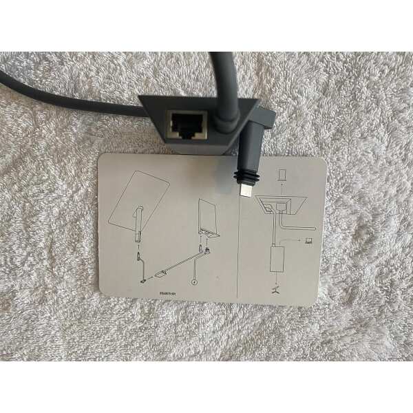 Starlink Ethernet Adapter for Wired
  External Network, black (01560575-001) - Image 5