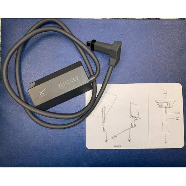 Starlink Ethernet Adapter for Wired
  External Network, black (01560575-001) - Image 2
