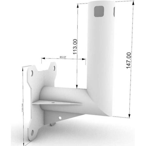 Starlink Mounting Kit Adjustable Starlink
  Wall Mount Starlink Roof Mount Starlink Pole Mount Starlink Internet Kit
  Satellite Compatible with V2 Starlin - Image 3
