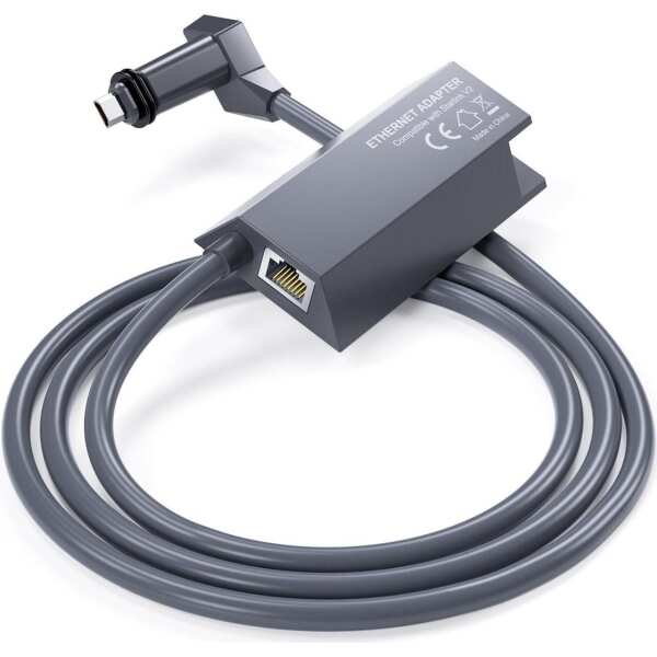 Starlink Ethernet Adapter for Starlink
  Rectangular Satellite Internet V2, Starlink Ethernet Adapter gen 2 for Wired
  External Network Fast & Stable Connection Starlink Standard Actuated Gen
  2 Adapter