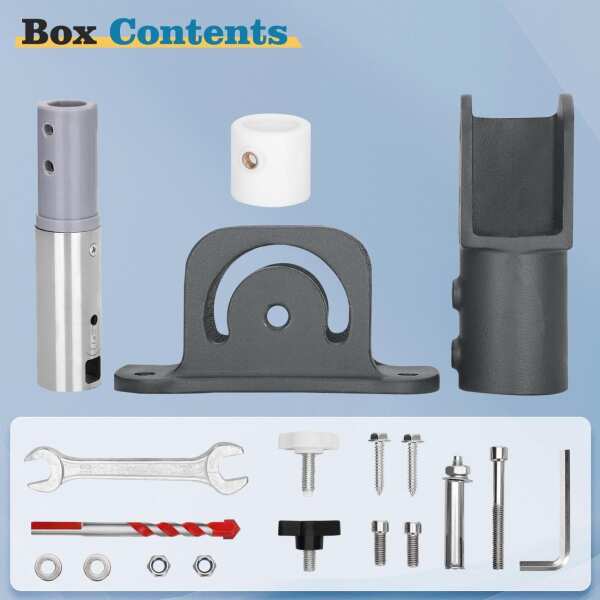 P Polerden Adjustable Starlink Gen3 Wall
  Mount Kit (without Adapter) - Starlink Short Wall Mount - Heavy Duty Starlink
  Mount Kit for Starlink Internet Kit Satellite - Image 3