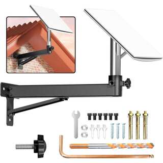 Starlink Long Wall Mount, Starlink Pole
  Mount for Starlink Internet Kit Satellite, Starlink Roof Mount, Sturdy Wall
  Starlink Mounting Kit with Starlink Mount Adapter, Compatible with Gen2
  Starlink