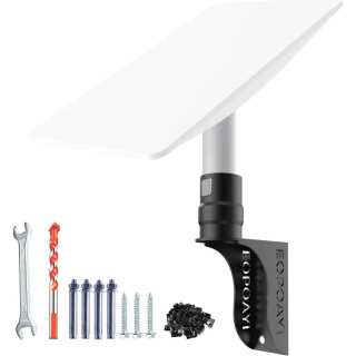 Starlink Short Wall Mount, Wall Eave
  Mount Rack Kit for Starlink V2 Accessories