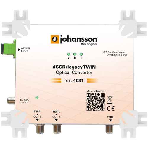 Johansson 4031 Optical Triple Fiber Termination Unit 1310 1330 1550nm | +254720548999