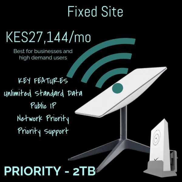 STARLINK FIXED SITES SERVICE PLAN - PRIORITY 2TB