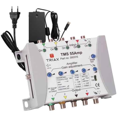 TMS55 AMPPSU Triax Satellite Amplifier 25dB sat 17dB terr | +254720548999