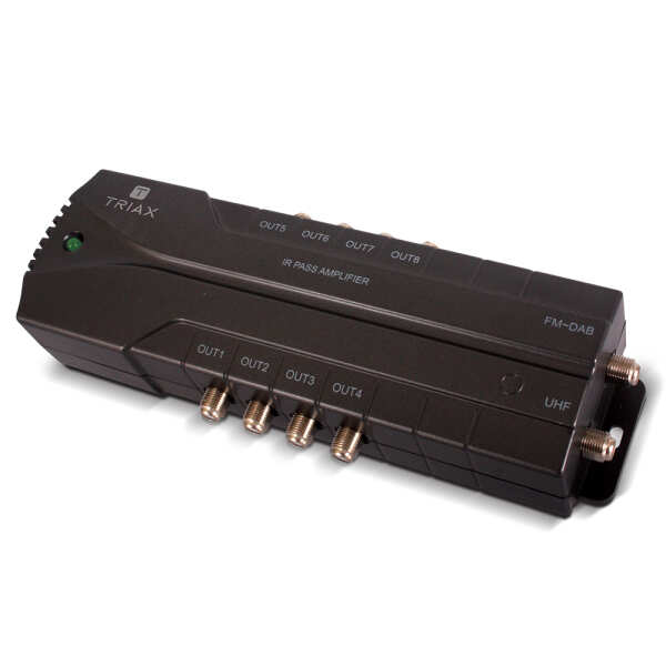 Triax 8 Way SLX LTE IR Pass Distribution
  Amplifier
