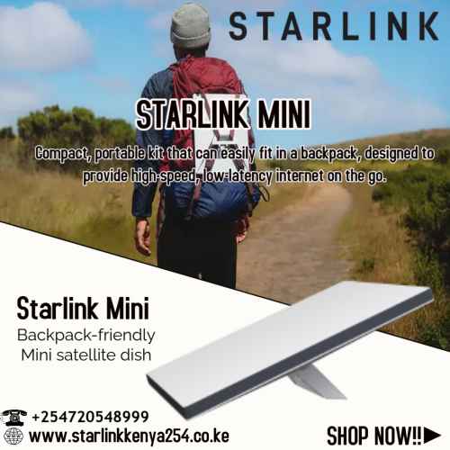  Starlink™ 
  Mini Kit  - Activation and
  Configuration, Bangui