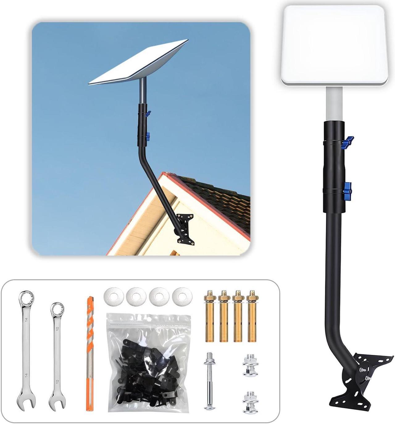 Adjustable Starlink Long Wall Mount, Heavy Duty Starlink Mounting Kit, Starlink Roof Mount for Starlink Internet Kit Satellite, Starlink Mount Adapter, Compatible with V2 Starlink %count(title) +254720548999 Adjustable Starlink Long Wall Mount,
Heavy Duty Starlink Mounting Kit, Starlink Roof Mount for Starlink Internet
Kit Satellite, Starlink Mount Adapter, Compatible with V2 Starlink