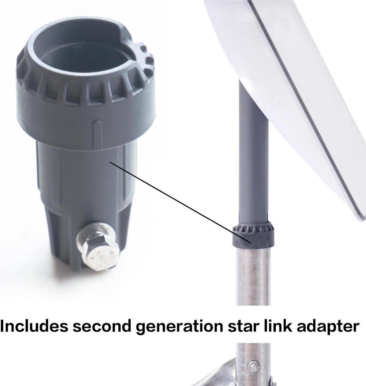 GOG Roof Mount Bracket for Starlink Dish 2nd gen, Including Specific Adapter, Outdoor Antenna Mounting Bracket, Sturdy TV Antenna Stand, Satellite Dish Roof Mount %count(title) +254720548999 GOG Roof Mount Bracket for Starlink Dish
2nd gen, Including Specific Adapter, Outdoor Antenna Mounting Bracket, Sturdy
TV Antenna Stand, Satellite Dish Roof Mount - Image 3