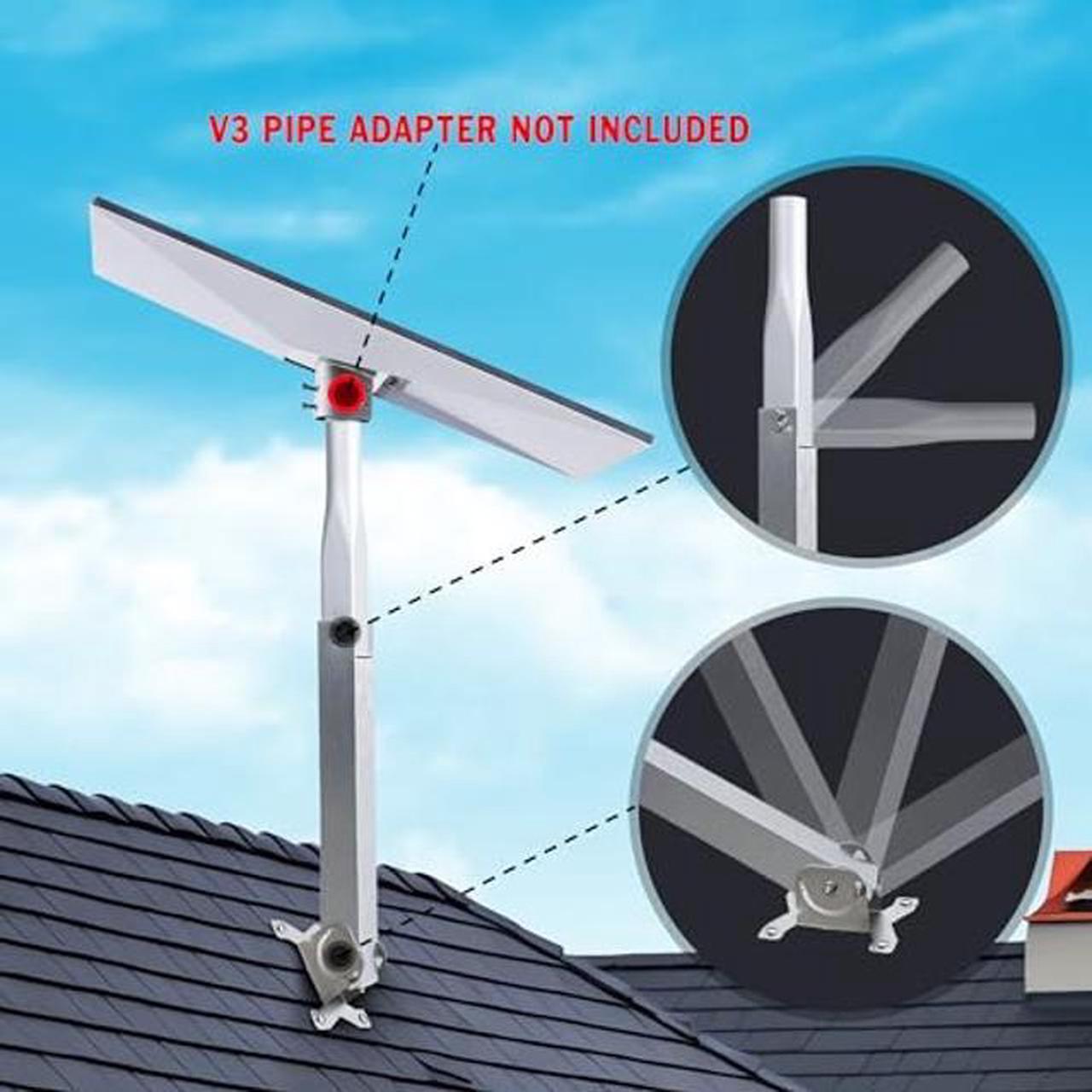Outrails Adjustable Starlink Mount Kit, Starlink Gen 3 Roof Mount Starlink Long Wall Mount, Starlink Pole Mount, Suitable for Starlink V2&V3 Devices, Compatible with Communications Network Antennas %count(title) +254720548999 Outrails Adjustable Starlink Mount Kit,
Starlink Gen 3 Roof Mount Starlink Long Wall Mount, Starlink Pole Mount,
Suitable for Starlink V2&V3 Devices, Compatible with Communications
Network Antennas - Image 3