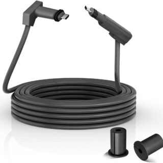 godpee 30ft replacement cable for starlink v2 gen2 satellite dish antenna better anti interference extension cables wire with cable feed through bushings for starlink gen 2 | +254720548999
