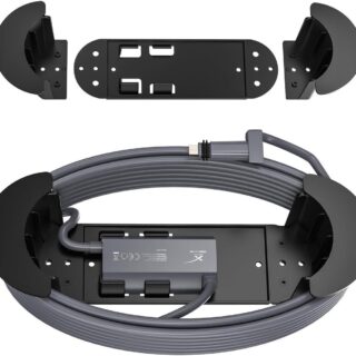 ngakona starlink ethernet cable caddy with built in adapter holder wall mountable for streamlined starlink cable organization and accessory storage compatible with 150 ft ethernet cable | +254720548999