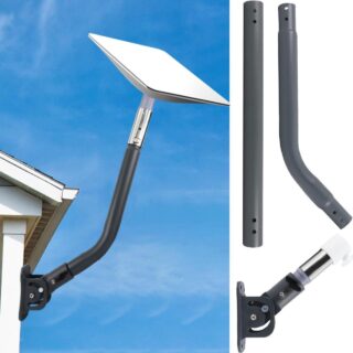 p polerden starlink mount 30 adjustable starlink mounting kit starlink roof mount kit compatible with v2 starlink j pipe starlink long wall mount for starlink internet kit satellite | +254720548999