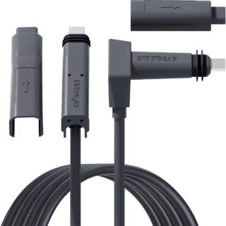 stargear starlink cable 75ft satellite replacement extension cable for starlink rectangular satellite v2 waterproof starlink accessories with end caps starlink extender gray 75ft23m 4 | +254720548999