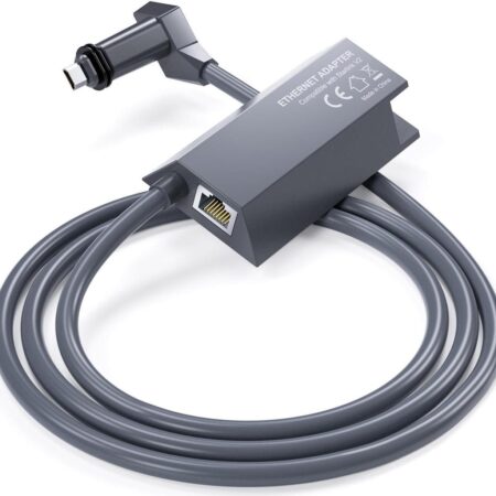 Starlink Ethernet Adapter for Starlink
Rectangular Satellite Internet V2, Starlink Ethernet Adapter gen 2 for Wired
External Network Fast & Stable Connection Starlink Standard Actuated Gen
2 Adapter