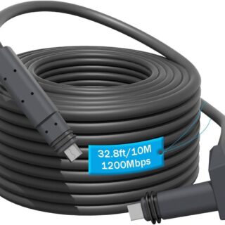 tttyruei starlink cable extension kit satellite replacement cable with end caps for starlink rectangular satellite v2 waterproof starlink accessories for indoor outdoor 328ft10m | +254720548999