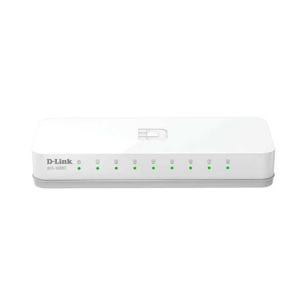 D-LINK DES-1008C 8-Port 10/100 Desktop
  Switch