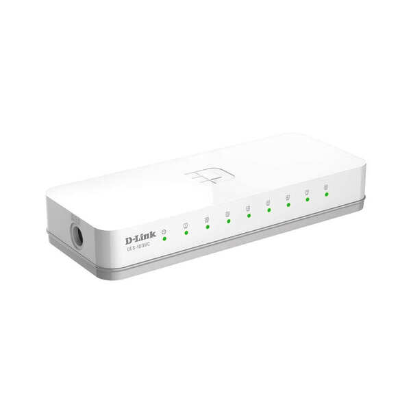 D-LINK DES-1008C 8-Port 10/100 Desktop
  Switch